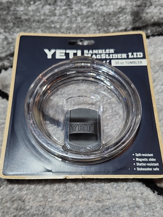 Yeti Other - YETI RAMBLE 30 OZ 2017 CLEAR MAGSLIDER TUMBER REPLACEMENT LID